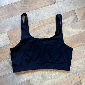 Frank And Oak Black Sports Bra
